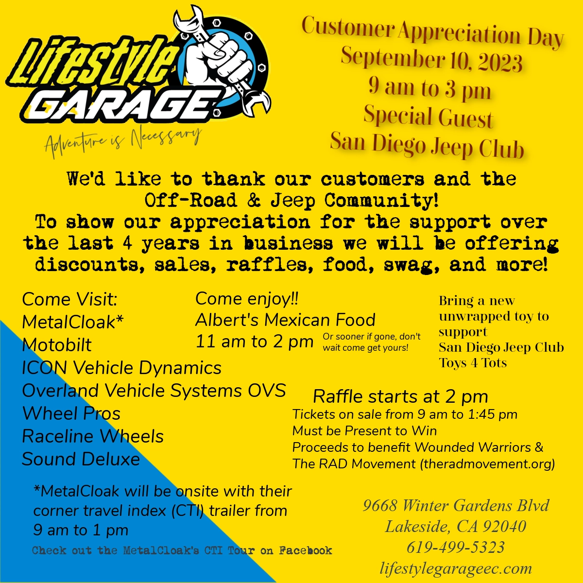 Customer Appreciation Day 2023